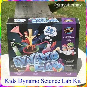 New in Box Kids DYNAMO LAB Science Activity Kit STEM Learning w 20 Experiments